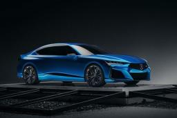 2022 Acura ILX Premium Profile in Blue